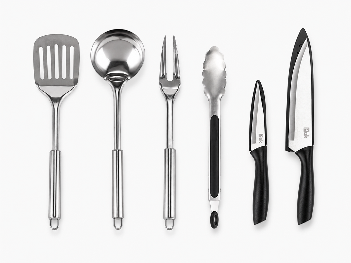 Portable Camping Cookware & Kitchen Utensil Set