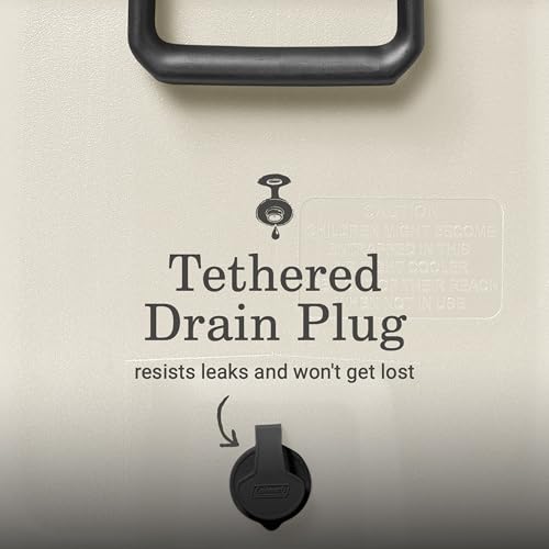 Insulated Leak-Resistant Portable Hard Cooler