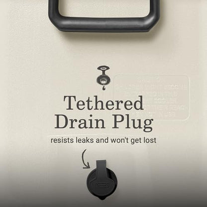 Insulated Leak-Resistant Portable Hard Cooler