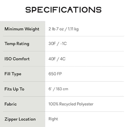 NEMO Equipment Disco Down Sleeping Bag