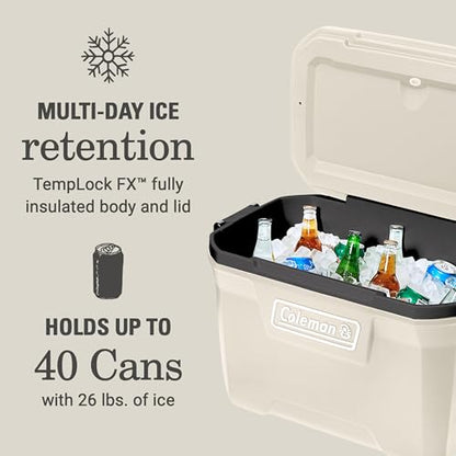 Insulated Leak-Resistant Portable Hard Cooler