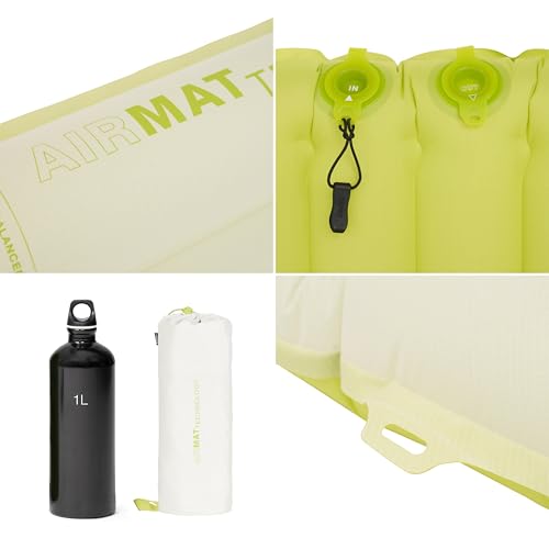Ultralight Inflatable Sleeping Pad for Camping & Hiking