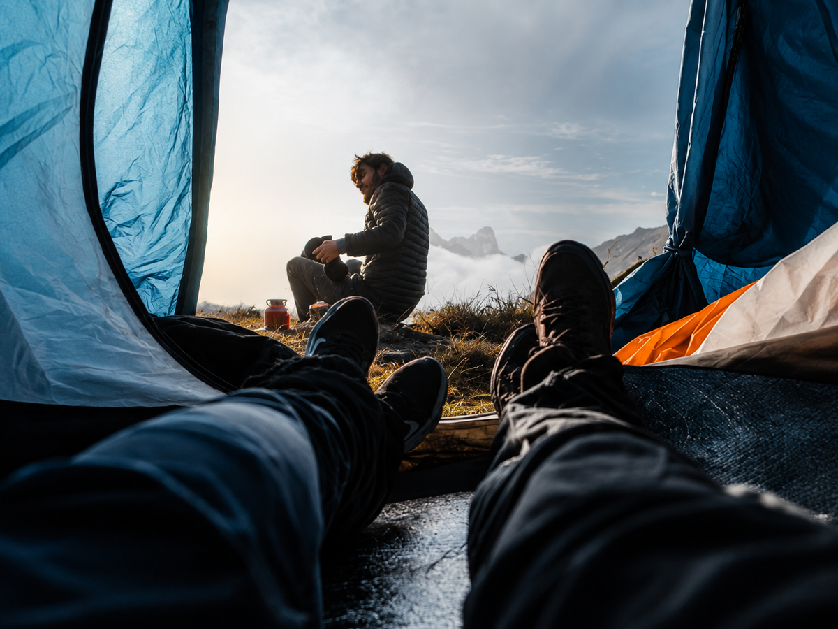 Comfort After the Trail.