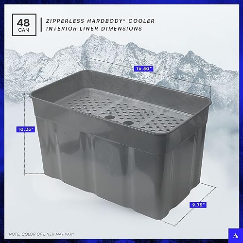 Zipperless Hardbody Insulated Camping Cooler