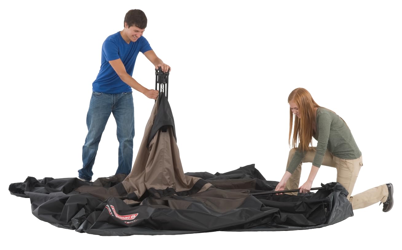 Coleman Sundome Camping Tent with Rainfly, 2/3/4/6 Person Tent Sets Up in 10 Mins, Weatherproof Shelter for Camping, Festivals, Backyard, Sleepovers, & More