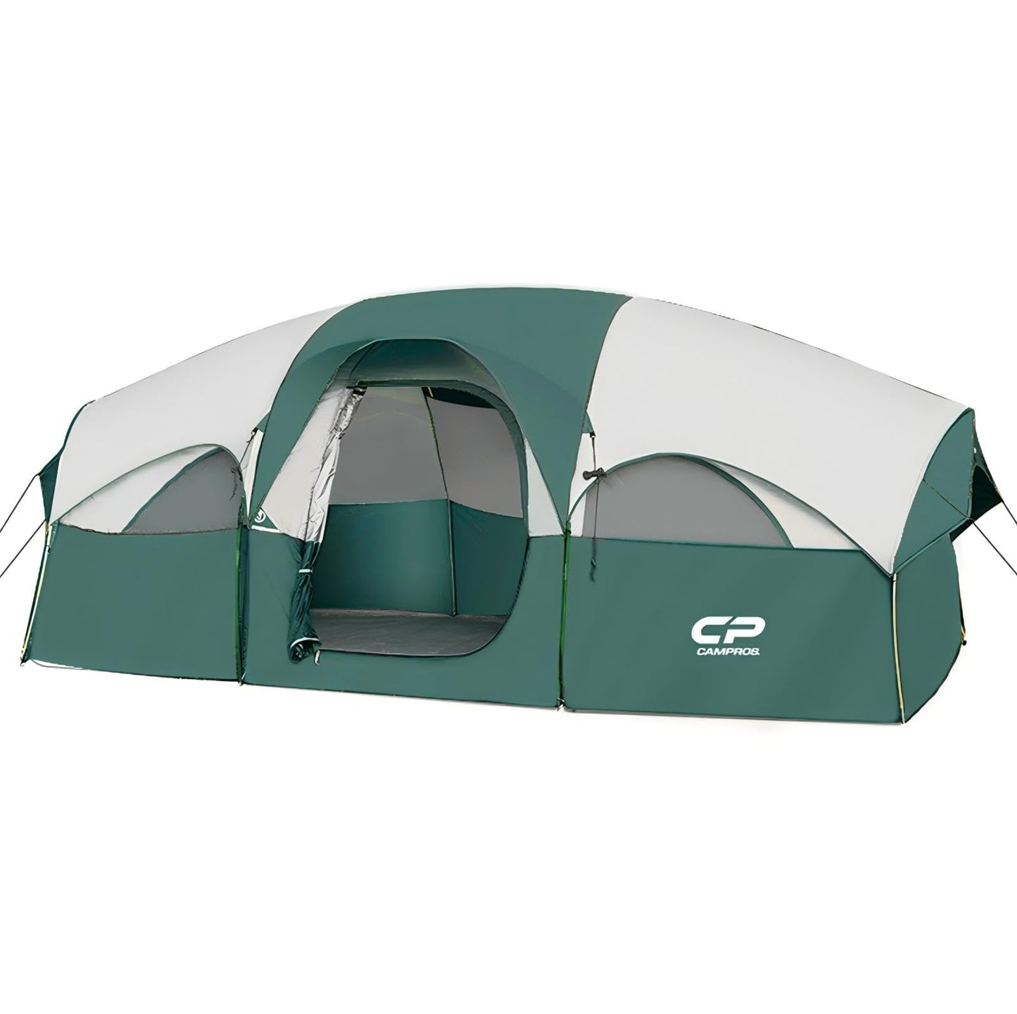 CAMPROS CP 8 Person Camping Tent, Room Divider, Rainfly, Weather Resistant