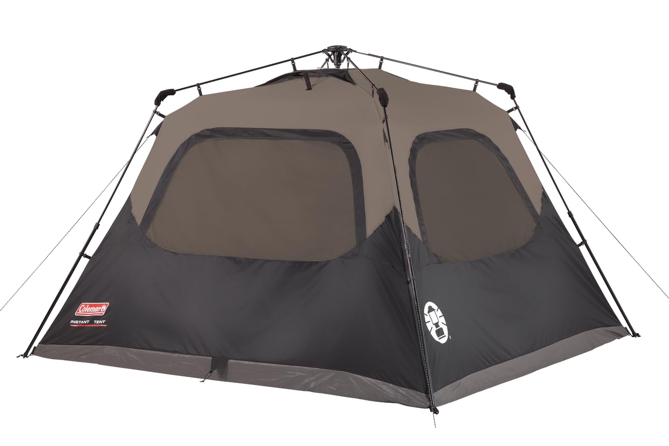 Coleman Sundome Camping Tent with Rainfly, 2/3/4/6 Person Tent Sets Up in 10 Mins, Weatherproof Shelter for Camping, Festivals, Backyard, Sleepovers, & More