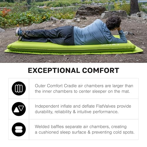 Ultralight Inflatable Sleeping Pad for Camping & Hiking
