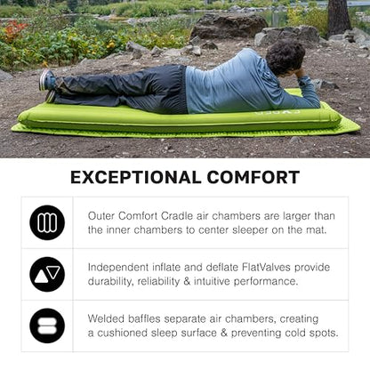 Ultralight Inflatable Sleeping Pad for Camping & Hiking