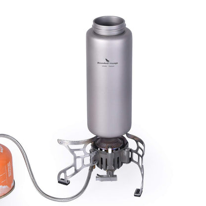 Titanium Bottle & Nesting Cup Camping Cookware Set