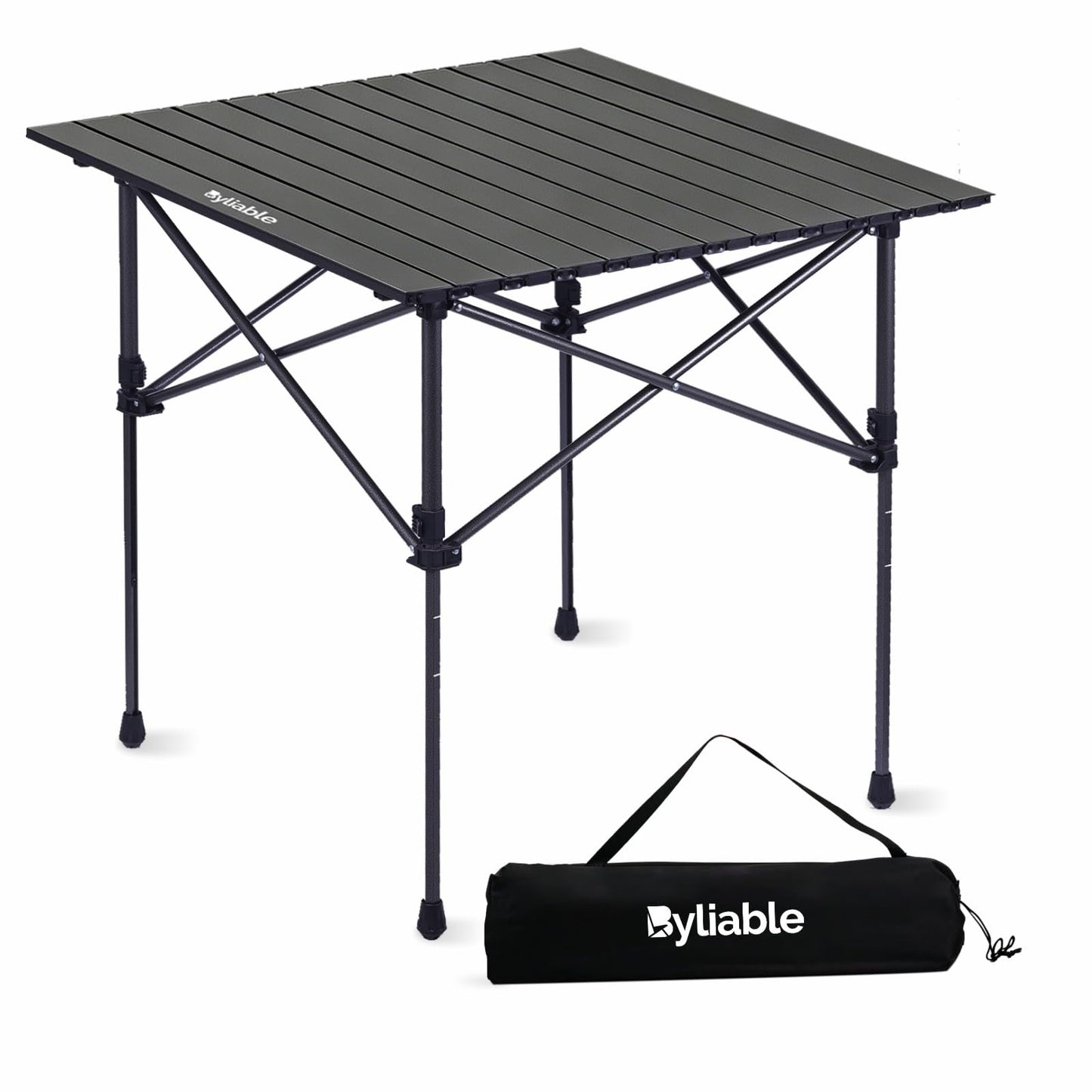 Adjustable Aluminum Folding Camping Table