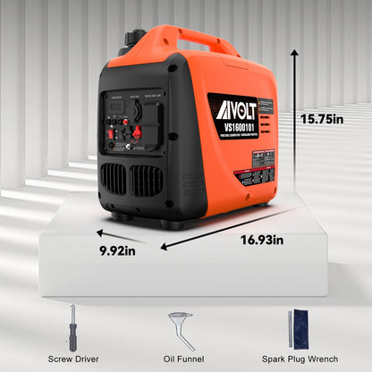 Portable Gas Generator with Carbon Monoxide Sensor
