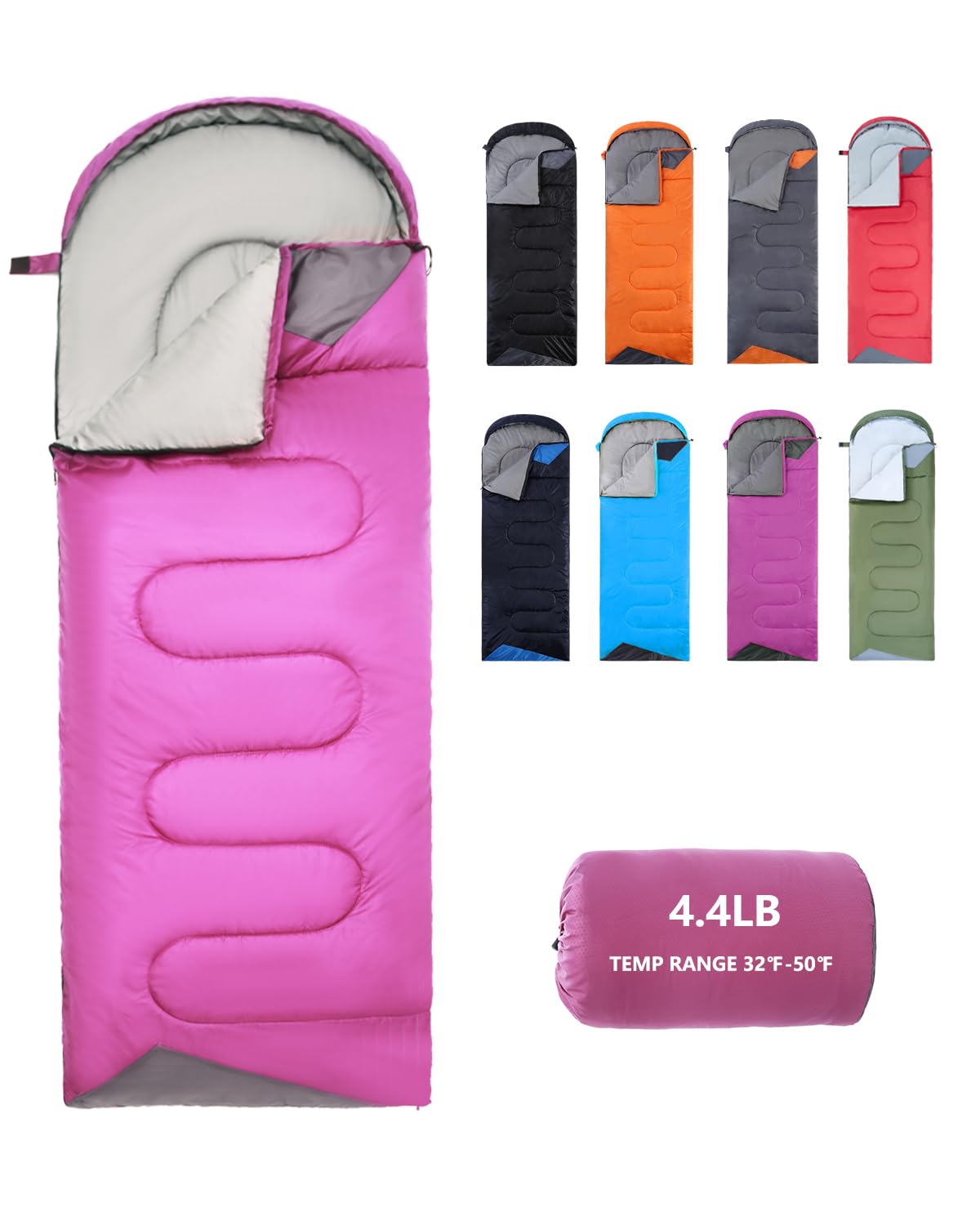 Lightweight Waterproof Sleeping Bag for Cold Weather
