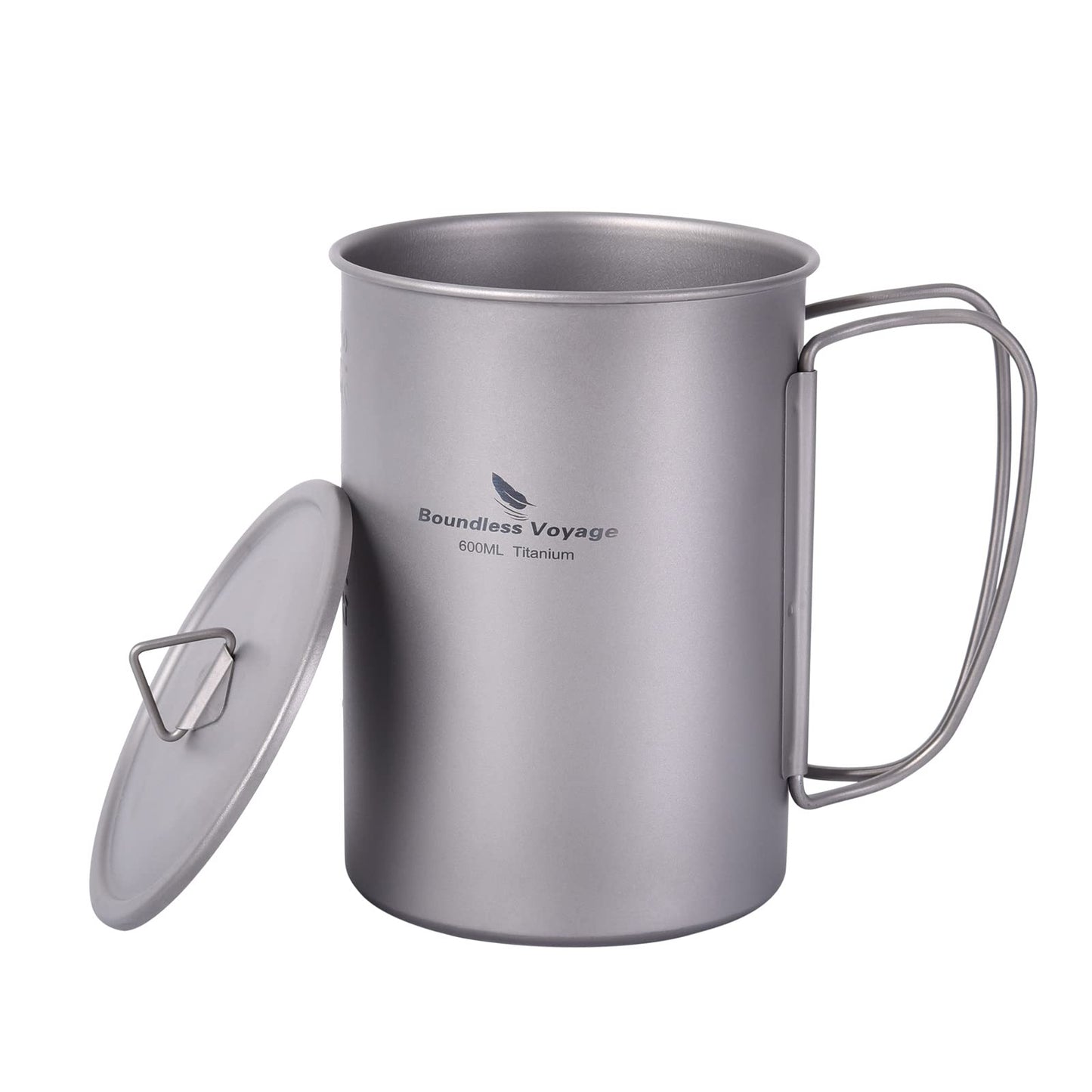 Titanium Bottle & Nesting Cup Camping Cookware Set