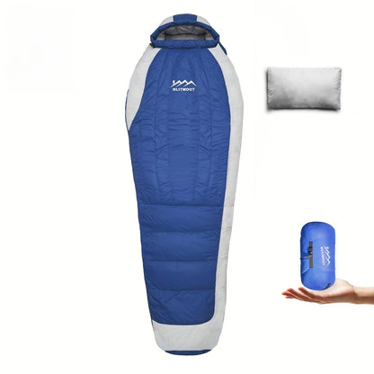 Ultralight Down Sleeping Bag with Pillow for Camping