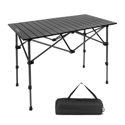 Adjustable Aluminum Folding Camping Table