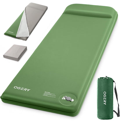 3-Inch Self-Inflating Memory Foam Camping Mattress