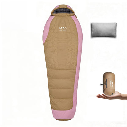 Ultralight Down Sleeping Bag with Pillow for Camping