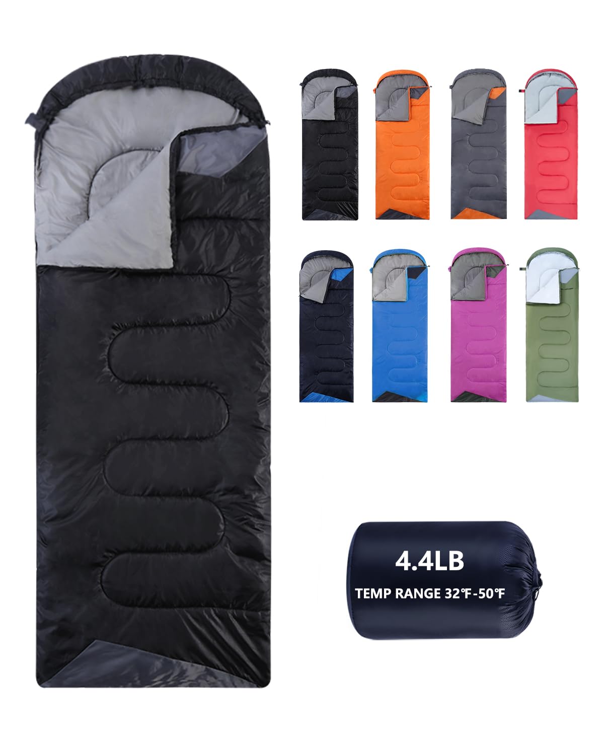 Lightweight Waterproof Sleeping Bag for Cold Weather
