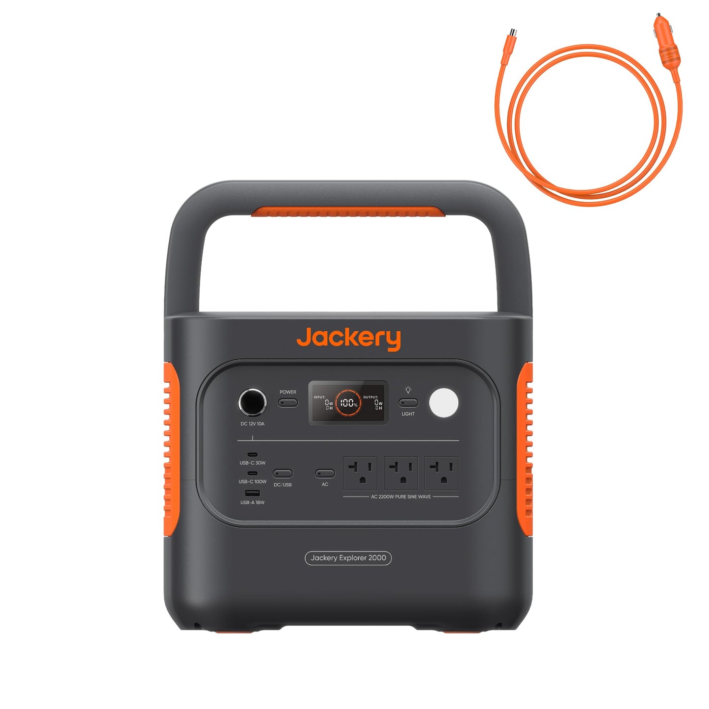2042Wh Portable Power Station with LiFePO4 Battery