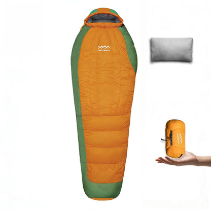 Ultralight Down Sleeping Bag with Pillow for Camping