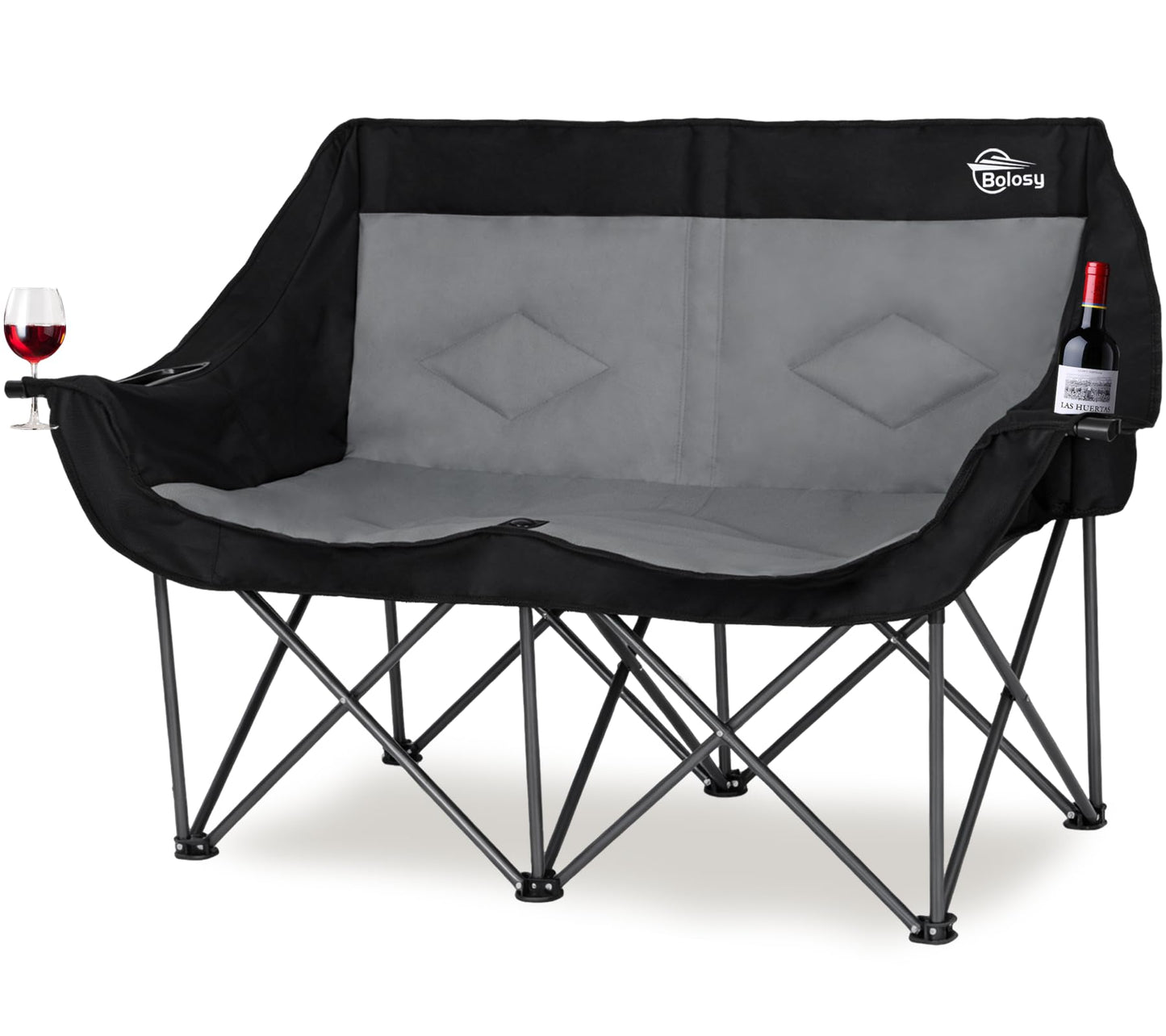 Bolosy Double Camping Chair Camping Loveseat