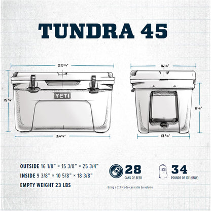 YETI Tundra 45 Cooler - Blue