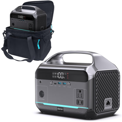 Portable Power Station & Power Bank for Outdoor Use