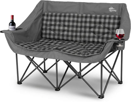 Bolosy Double Camping Chair Camping Loveseat