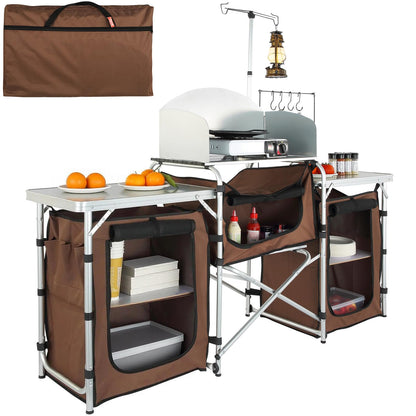 Portable Folding Camping Kitchen Table