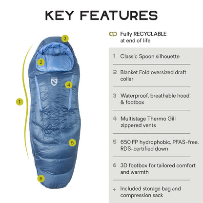 NEMO Equipment Disco Down Sleeping Bag