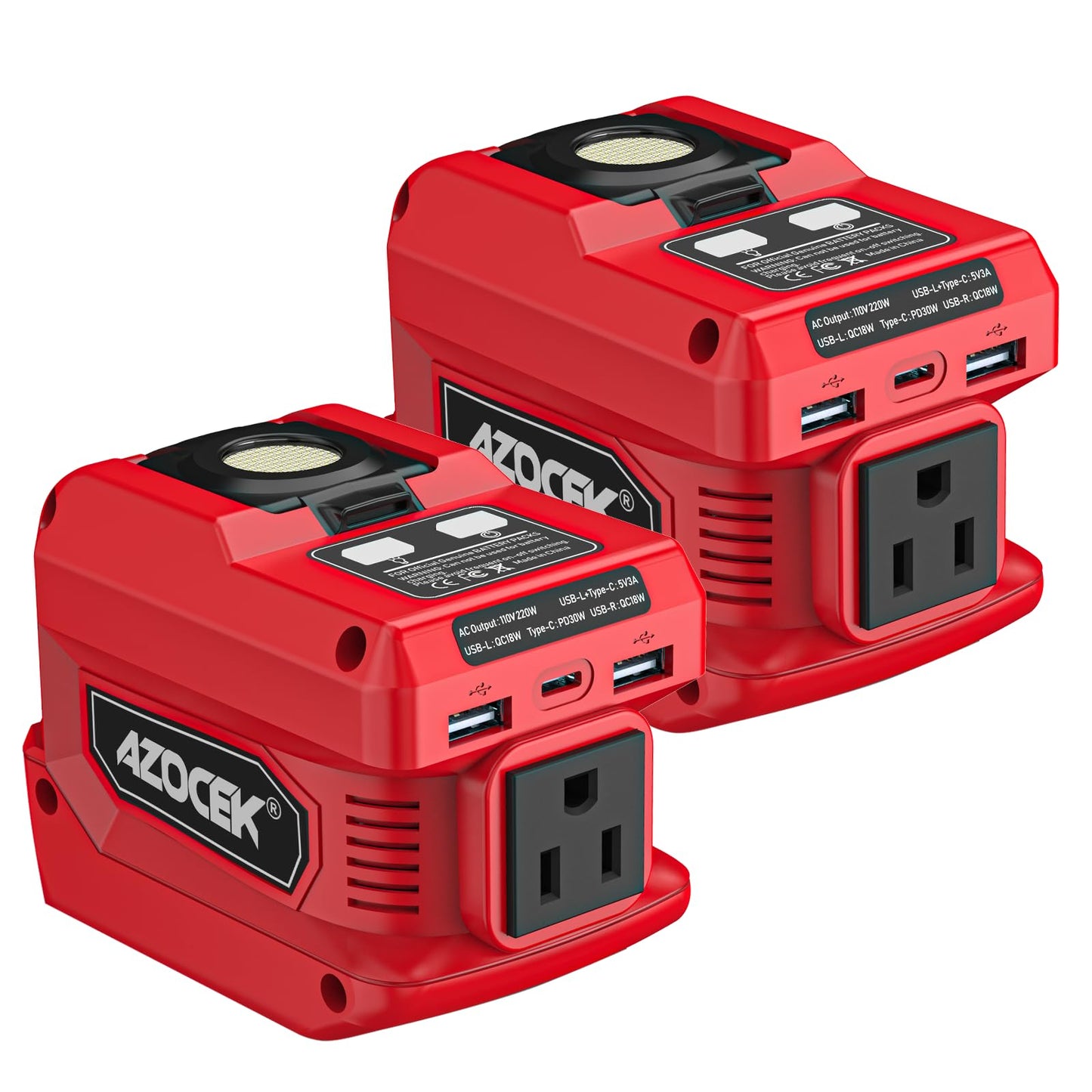 20V to 110V Portable Power Inverter