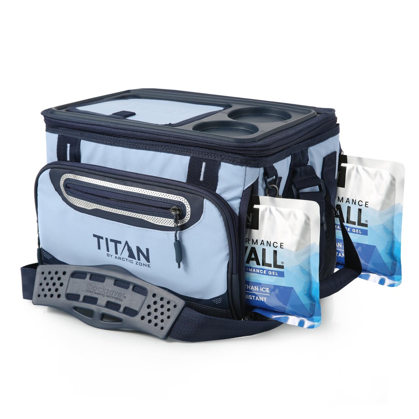 Collapsible Insulated Cooler Bag with Ice Pack