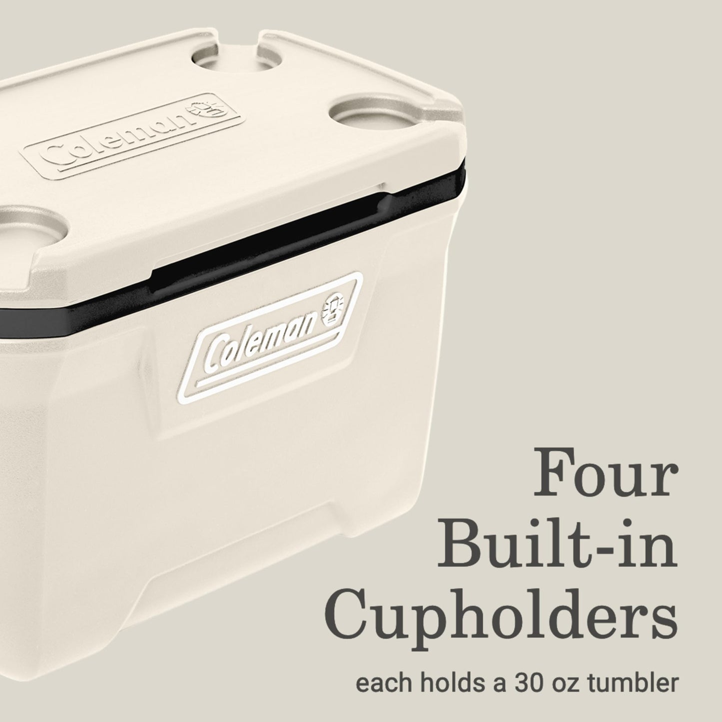Insulated Leak-Resistant Portable Hard Cooler