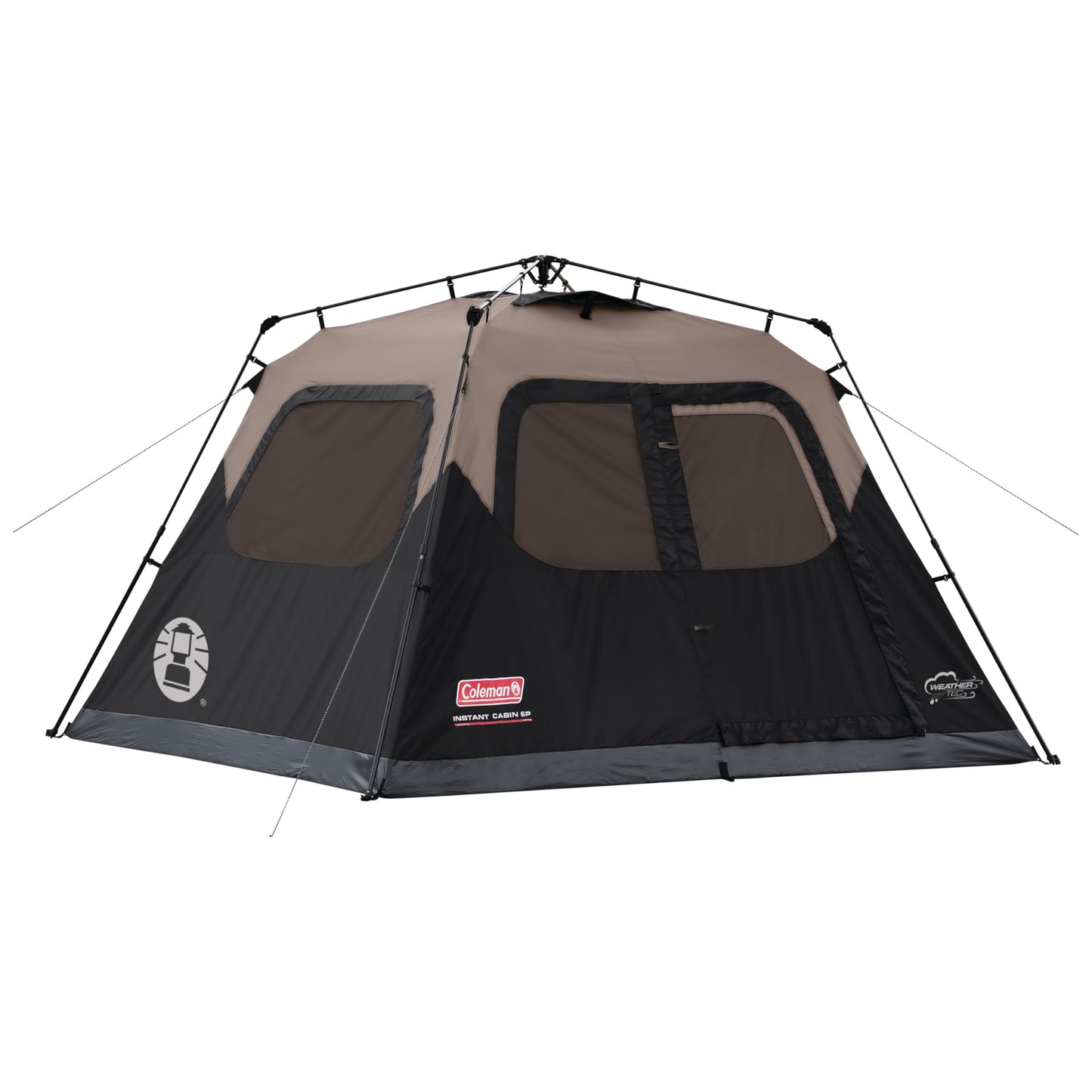 Coleman Sundome Camping Tent with Rainfly, 2/3/4/6 Person Tent Sets Up in 10 Mins, Weatherproof Shelter for Camping, Festivals, Backyard, Sleepovers, & More