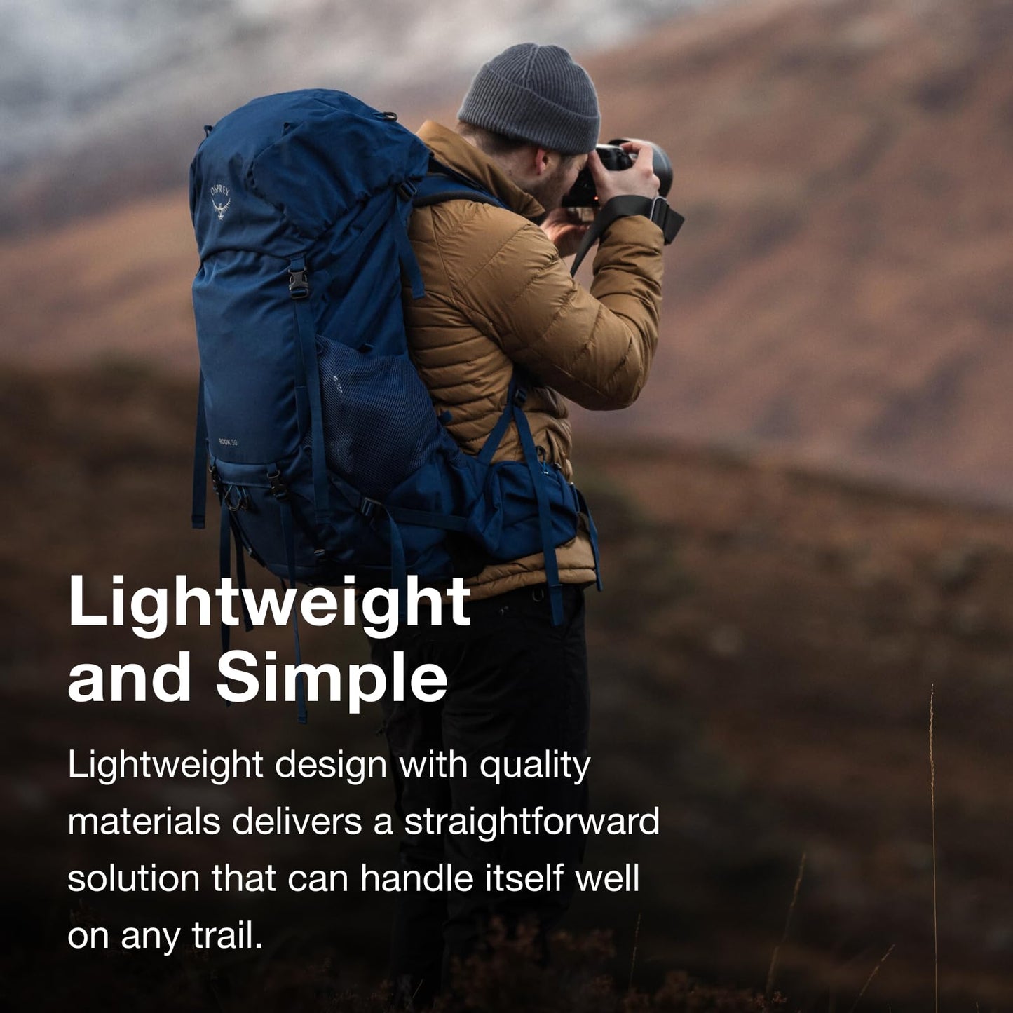 Men's Lightweight Backpacking Pack