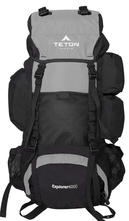 Internal Frame Hiking Backpack with Rain Cover