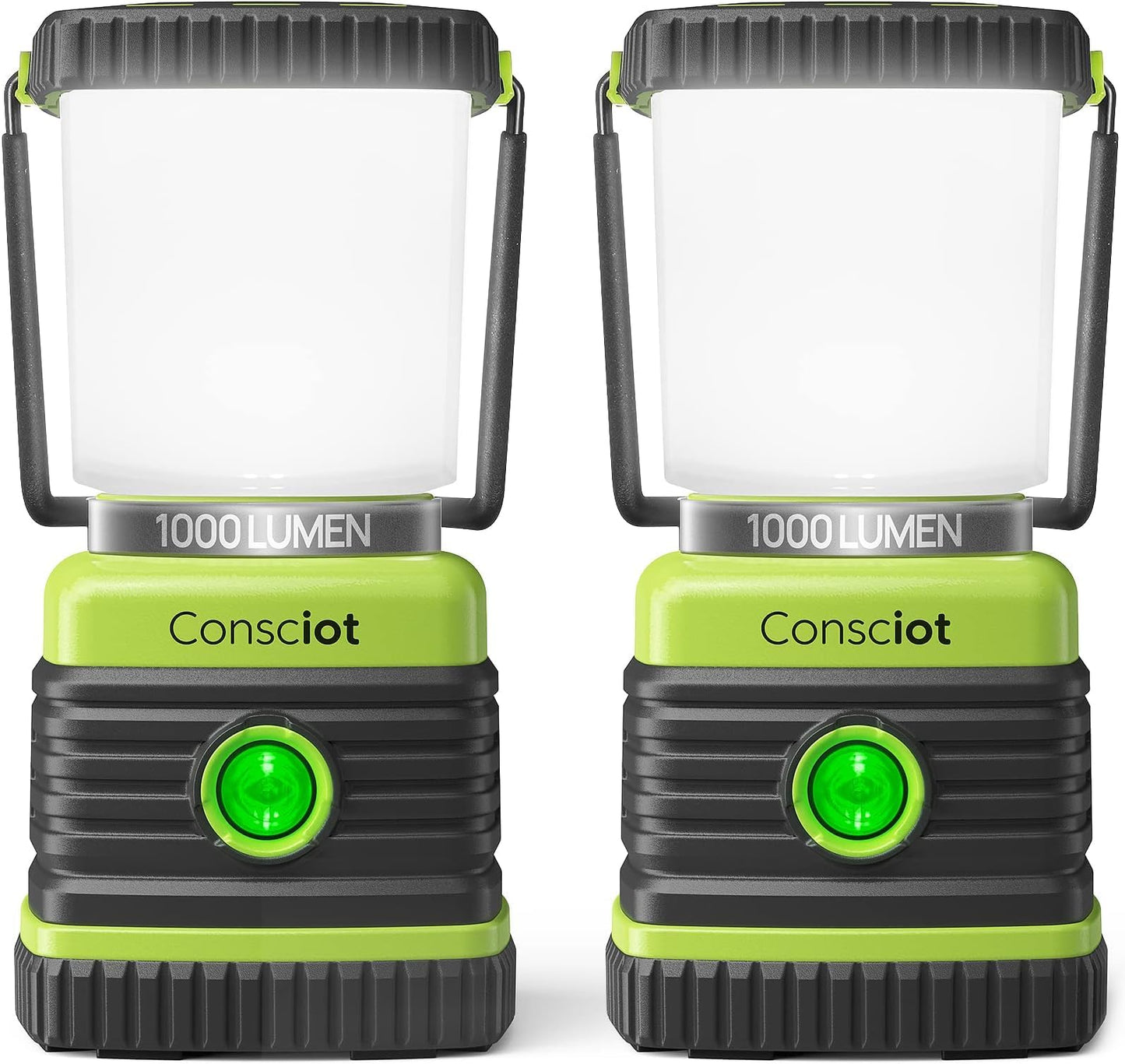 Consciot 1000LM Battery Powered LED Camping Lantern