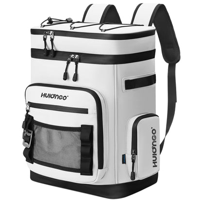 30L Waterproof Insulated Cooler Backpack for 48 Cans
