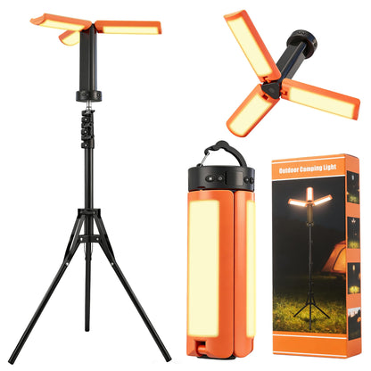 2000 Lumen Rechargeable Camping Lantern with Stand