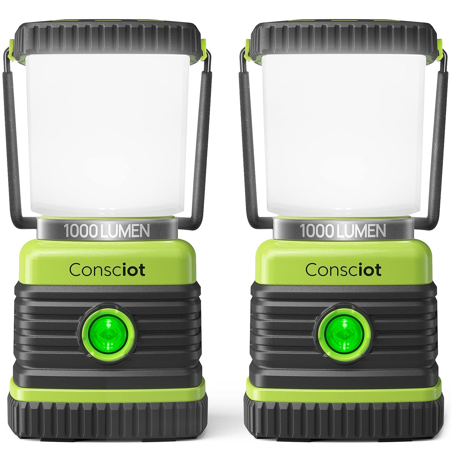 Consciot 1000LM Battery Powered LED Camping Lantern