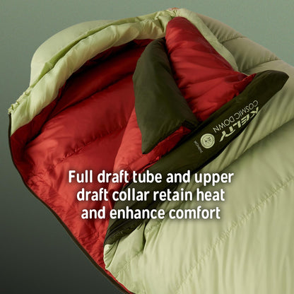 550 Fill Power Down Mummy Sleeping Bag for Backpacking