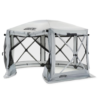 12.5 ft Pop-Up Screen Tent & Outdoor Gazebo