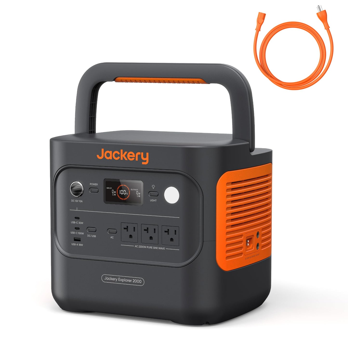 2042Wh Portable Power Station with LiFePO4 Battery