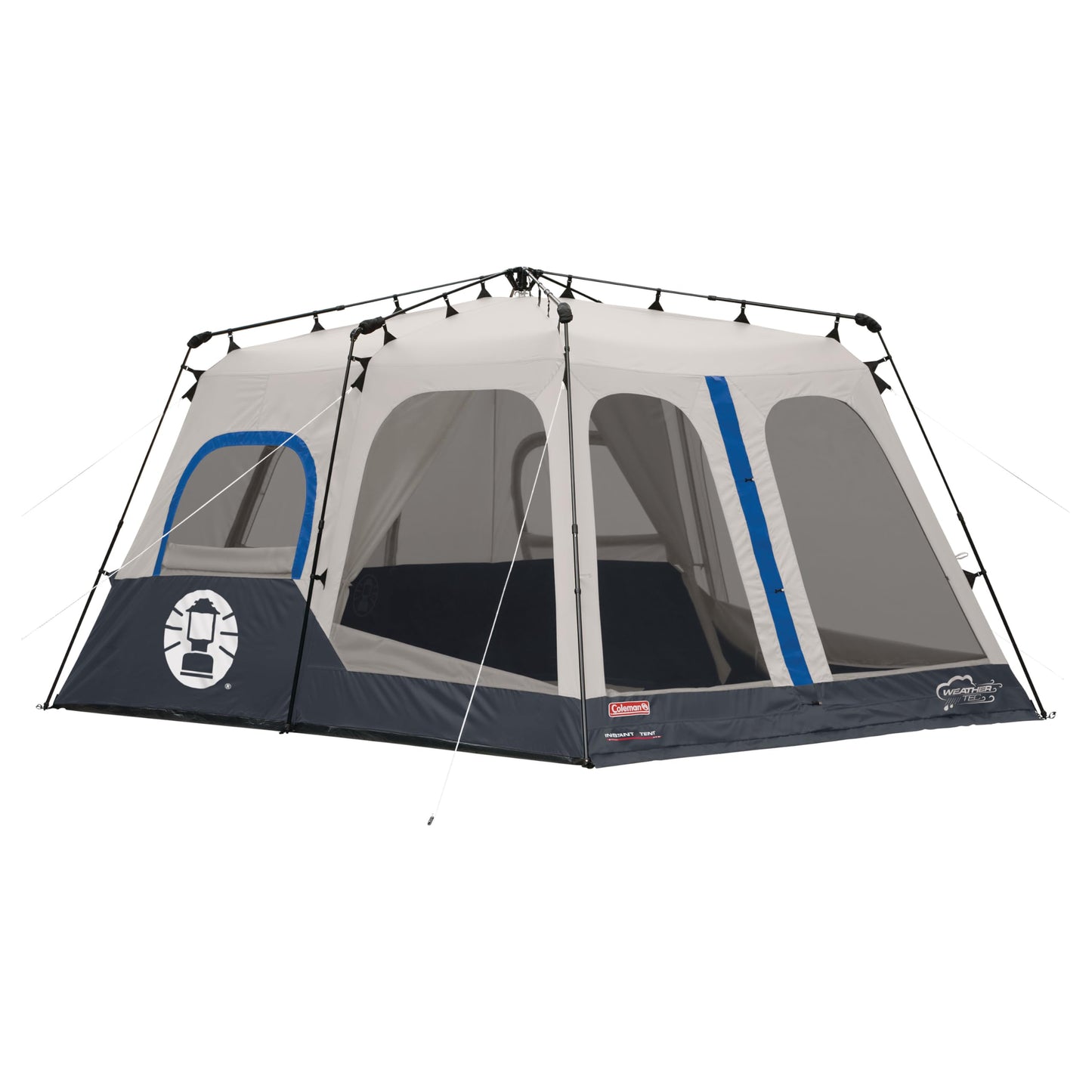 Coleman Sundome Camping Tent with Rainfly, 2/3/4/6 Person Tent Sets Up in 10 Mins, Weatherproof Shelter for Camping, Festivals, Backyard, Sleepovers, & More