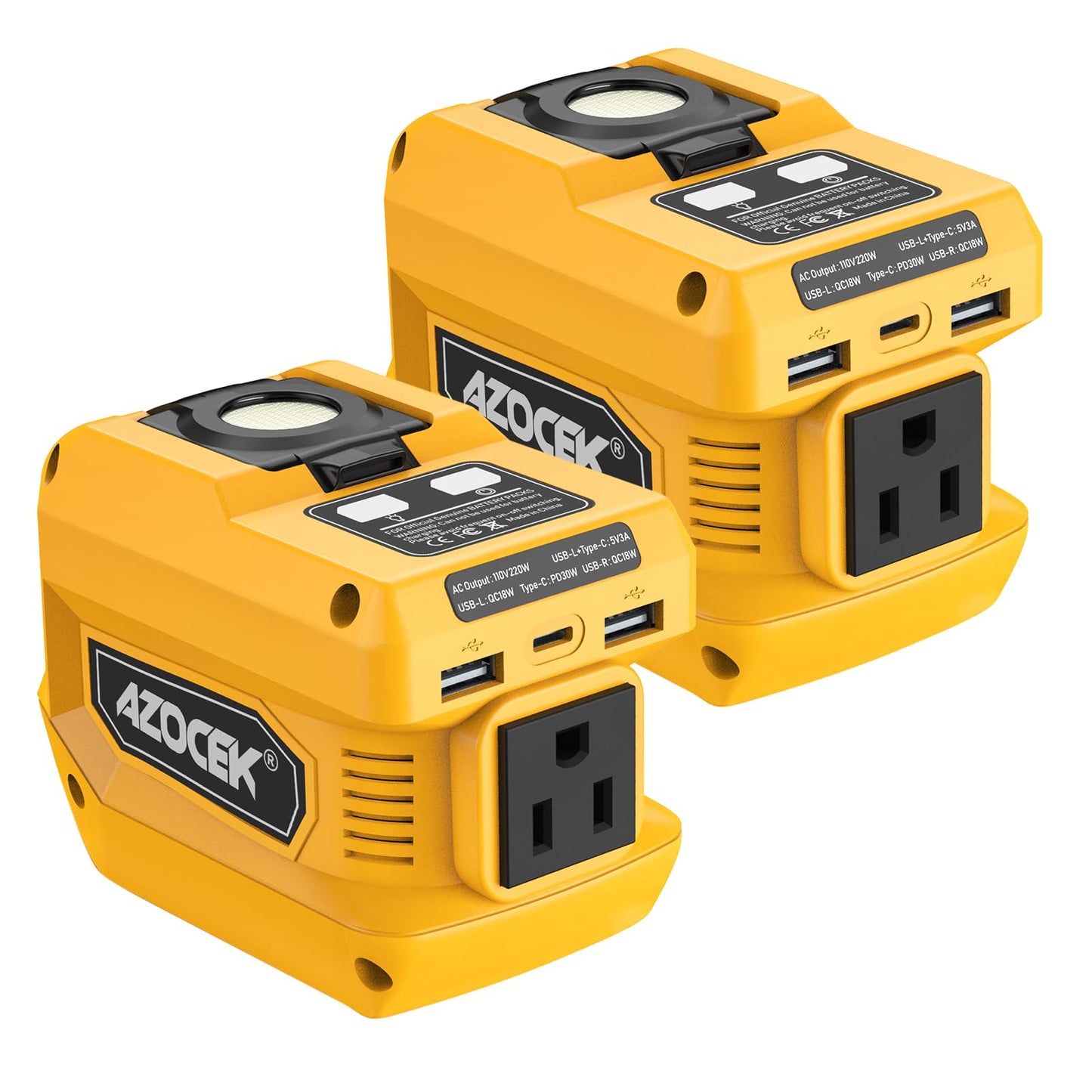 20V to 110V Portable Power Inverter