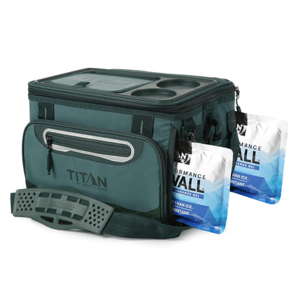 Collapsible Insulated Cooler Bag with Ice Pack