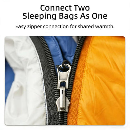Ultralight Down Sleeping Bag with Pillow for Camping