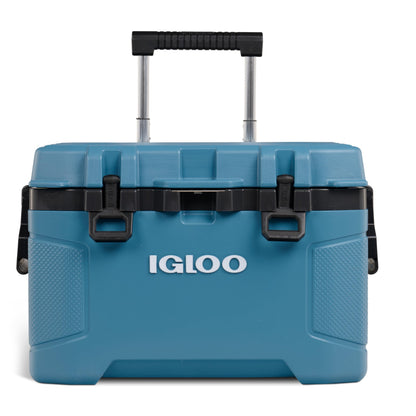 Insulated Hard Shell Rolling Cooler for Outdoor Use