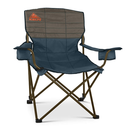 Deluxe Reclining Padded Folding Camping Chair